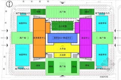 [西安]某辦公綜合體建筑設計方案文本